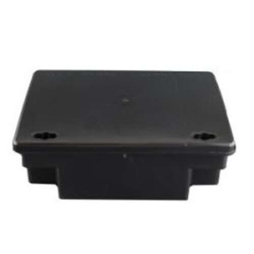 Rat box, black, with key