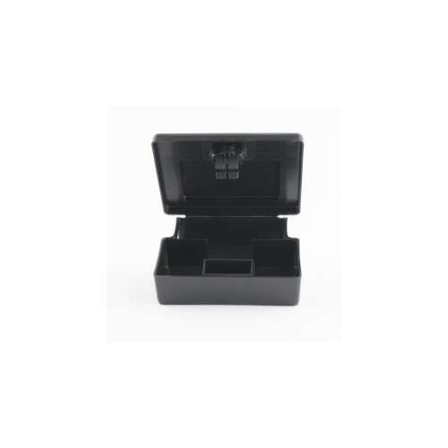 Mouse top box, lockable, black