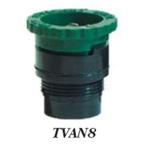 TO TVAN-8 green sprinkler head, 30°-360° rotation, 2.4m range - Irrigation Accessory