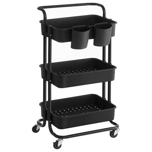 Kolica na kotrljanje, kolica za pohranjivanje na 3 nivoa | SONGMICS 99495660