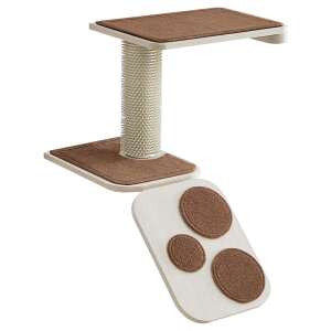 Clickat Land mačacie schody na stenu so škrabacím stĺpom a plošinami - Chov zvierat