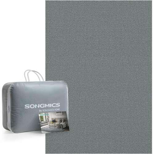 Koberec Songmics protišmykový, koberec prateľný v práčke, 160 x 230 cm, sivý