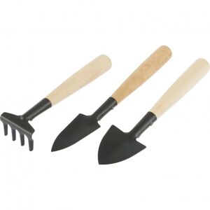 PALISAD 3 részes Szobanövény Ültető Készlet - Fa Nyéllel 124017920 - Ültetőszerszám