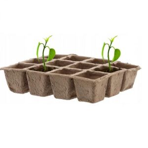 PALISAD 12 rekeszes 160x120 palánta tőzegedény, csíráztató 124017952 - Palántanevelő tálca