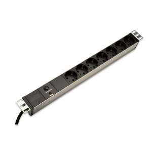 Digitus Listwa zasilająca PDU 19" 7x gniazdo schuko 2.0m (DN-95403) 99513389 - Akcesoria do szafy Rack