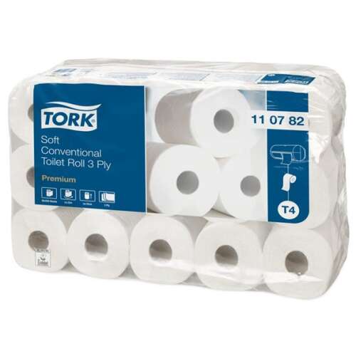 Tork Soft T4 Toalettpapír - 3 Rétegű - 30 Tekercs