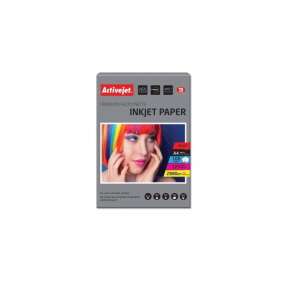 ActiveJet AP4-125M100 A4 mattes Fotopapier, 100 Blatt pro Packung - Fotopapiere