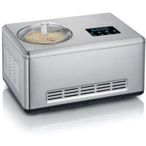 Severin EZ 7405 Fagylaltkészítő, rozsdamentes acél, digitális kijelző, 2 literes kapacitás - Severin