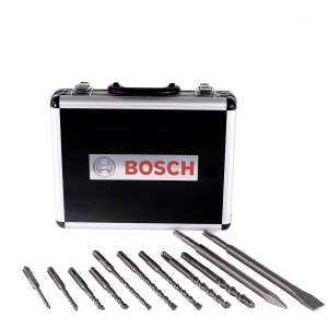 Bosch SDS-Plus Hammer Drill and Chisel Set (11 pieces) in a carrying case - Bosch Drill bit