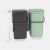 Brabantia Sort & Go 2x12 literes Szelektív hulladékgyűjtő szemetes - Világoszöld/Sötétszürke 99515715