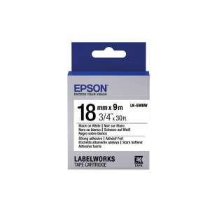 Epson LK-5WBW Farbová páska 18mm / 9m - Čierna na bielom 99519843 - Epson