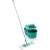 Set de mop Leifheit Profi Compact cu găleată turcoaz, cap de mop și mâner telescopic