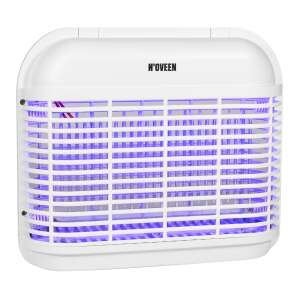 N'oveen IKN920 LED Capcană pentru insecte, alb, ucigaș electric de insecte, capcană pentru țânțari, capcană pentru muște - N'oveen