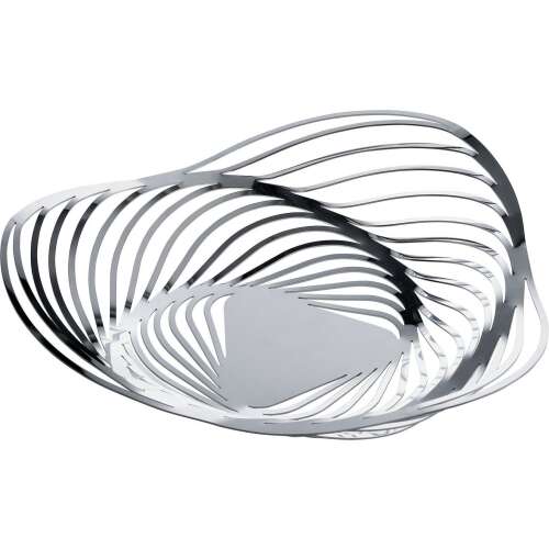 Alessi ACO01 Trinity Obstschale, Edelstahl, modernes Design
