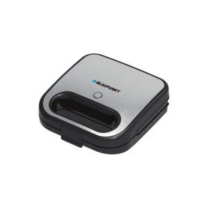 Blaupunkt SMS501 sandwich maker, black and silver, closed - Sandwich Maker