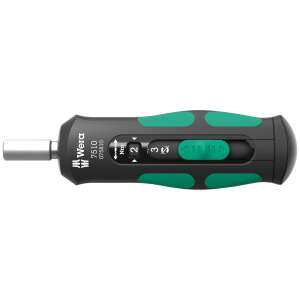 Wera 7510 1-3 Nm Ключ за момент, Kraftform Safe-Torque Speed, Прецизен отвертка - Превозно средство и части