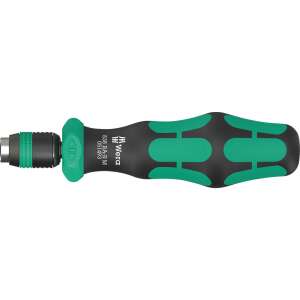 Wera 838 RA-R M 1/4" Wkrętak z grzechotką, zielony i czarny, 72 zęby, ergonomiczny uchwyt - Śrubokręt