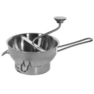 Машина за пасиране на храна Gefu Flotte Lotte, от неръждаема стомана, комплект от 3 части - Ръчен масажор