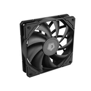 ID-Cooling TF-12025-PRO BLACK 120mm PWM ventilátor, fekete, PC hűtéshez - Laptop rendszerhűtő