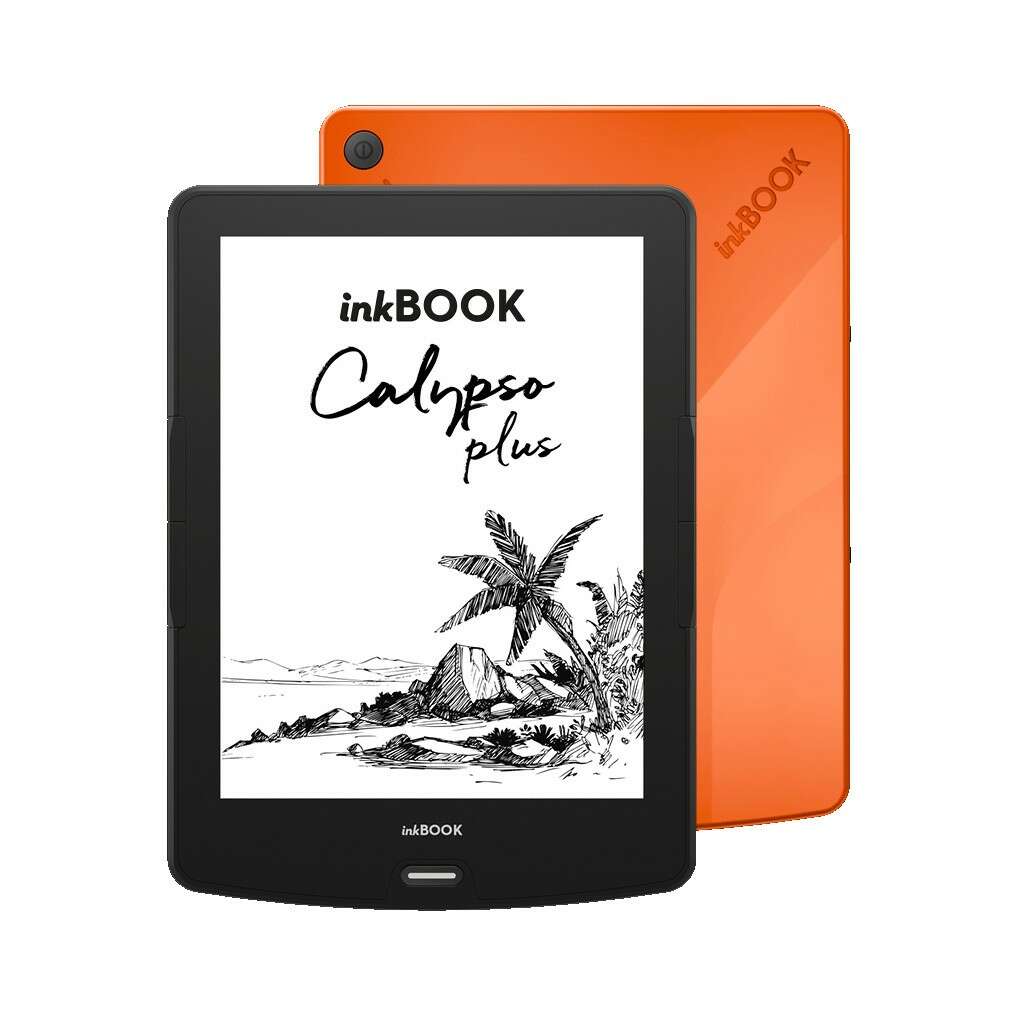 Inkbook calypso plus 6" 16gb e-book olvasó - narancssárga