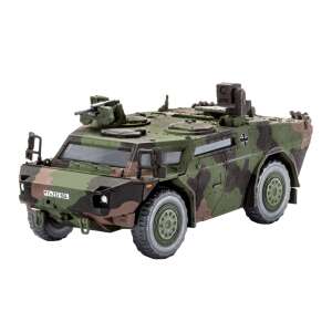 Revell Spahwagen Fennek Plastikmodellbausatz, gepanzertes Aufklärungsfahrzeug, Maßstab 1:72 - Revell