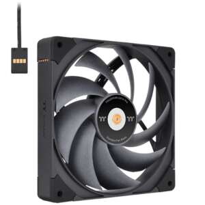 Thermaltake Toughfan EX14 Pro 140mm PWM PC ház ventilátor - Fekete - Laptop rendszerhűtő