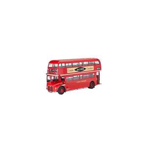 Revell 1:24 méretarányú modell egy londoni kétszintes buszról, AEC Routemaster, Jacob's Cream Crackers reklámmal - Revell Modell, makett