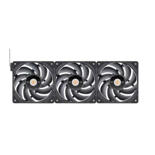 Thermaltake Toughfan EX12 Pro 120mm PWM Rendszerhűtő - Fekete (3db/csomag)