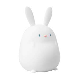SuperFire RAB-02 Little Rabbit Night Light, white silicone rabbit shaped night light for kids - Decorative Lamp