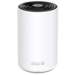TP-Link Deco XE75 AXE5400 Mesh WiFi система, бял, преден изглед - TP-Link