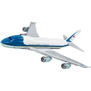 Cobi Boeing 747 Air Force One Modellflugzeug, 3/4 Ansicht - Cobi