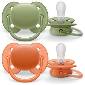 Philips Avent Ultrasoft Premium dudica, 2 komada, zelena i narančasta - Hranjenje