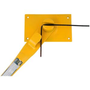 VOREL Giętarka do prętów zbrojeniowych w użyciu, gięcie pręta 14-16 mm - Vorel