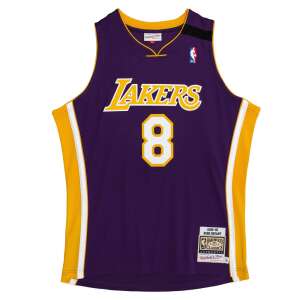 Mitchell & Ness Los Angeles Lakers Kobe Bryant #8 Authentic Jersey 1999-00 Fialová 3XL pohľad spredu - Mitchell & Ness