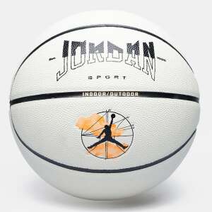 Jordan Ultimate 2.0 8P Graphic Deflated Basketball, White, Size 7, Indoor/Outdoor - Jordan