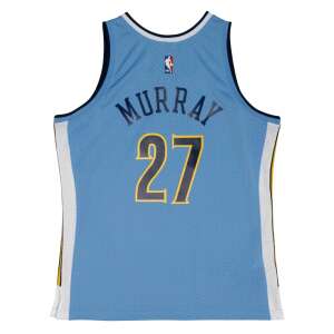 Mitchell & Ness Denver Nuggets Jamal Murray Herren Swingman Trikot Blau S Rückseite - Mitchell & Ness