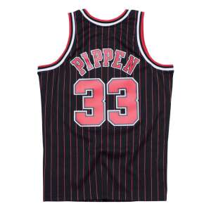 Mitchell & Ness Chicago Bulls Scottie Pippen #33 95-96 Swingman 2.0 Jersey Fekete/Piros Férfi Kosárlabda Mez - Kosárlabda mez