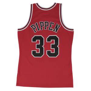 Dres Mitchell & Ness Chicago Bulls Scottie Pippen 1997-98 Swingman 2.0, Červená, Veľkosť L, Zadný pohľad - Mitchell & Ness