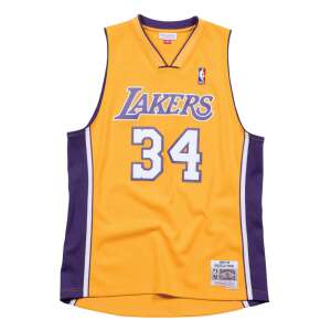 Mitchell & Ness Los Angeles Lakers Shaquille O'Neal pánske swingmanové tričko, Žltá, Veľkosť M - Mitchell & Ness