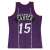 Mitchell & Ness Toronto Raptors Vince Carter 98-99' #15 Swingman 2.0 Jersey, lila kosárlabda mez, hátulnézet
