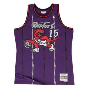 Mitchell & Ness Toronto Raptors Vince Carter 98-99' #15 Swingman 2.0 Jersey, lila Basketballtrikot mit Raptors Logo und Nummer 15 - Mitchell & Ness