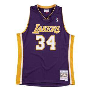 Mitchell & Ness Los Angeles Lakers Shaquille O'Neal 1999-00 #34 Swingman 2.0 Jersey, Purple, Size S - Basketball Jersey