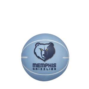 Mini basketbalová lopta Wilson NBA Memphis Grizzlies, svetlomodrá - Wilson