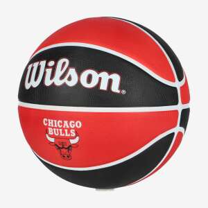 Wilson NBA Team Tribute Chicago Bulls kosárlabda, 7-es méret, fekete és piros - Kosárlabda