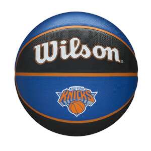 Wilson NBA Team Tribute New York Knicks Basketball, Größe 7, blau und schwarz - Wilson