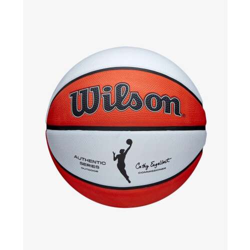 Wilson WNBA Official Game Ball, size 6, orange and white basketball