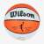 Baschet Wilson WNBA Authentic Series pentru exterior, mărime 6, portocaliu și alb