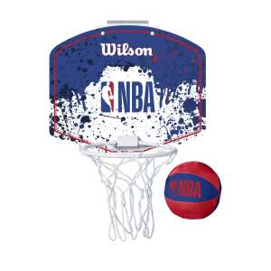 Wilson NBA Team Mini Hoop, kosárlabda palánk kosárral, fehér és kék - Kosárlabdázás