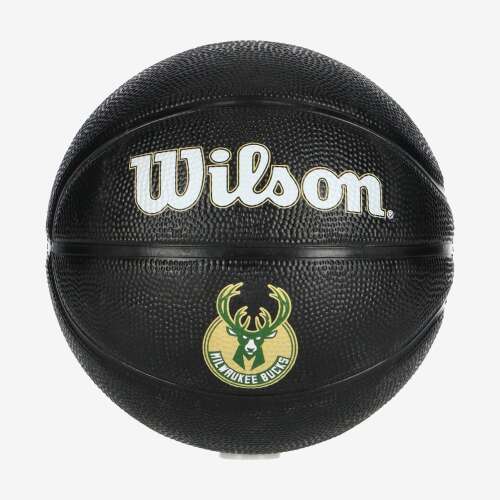 Wilson NBA Team Tribute Mini Kosárlabda, Milwaukee Bucks, Fekete