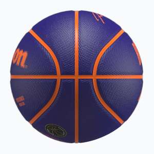 Wilson NBA Player Icon Mini Baschet, Devin Booker, Violet - Mingi de baschet